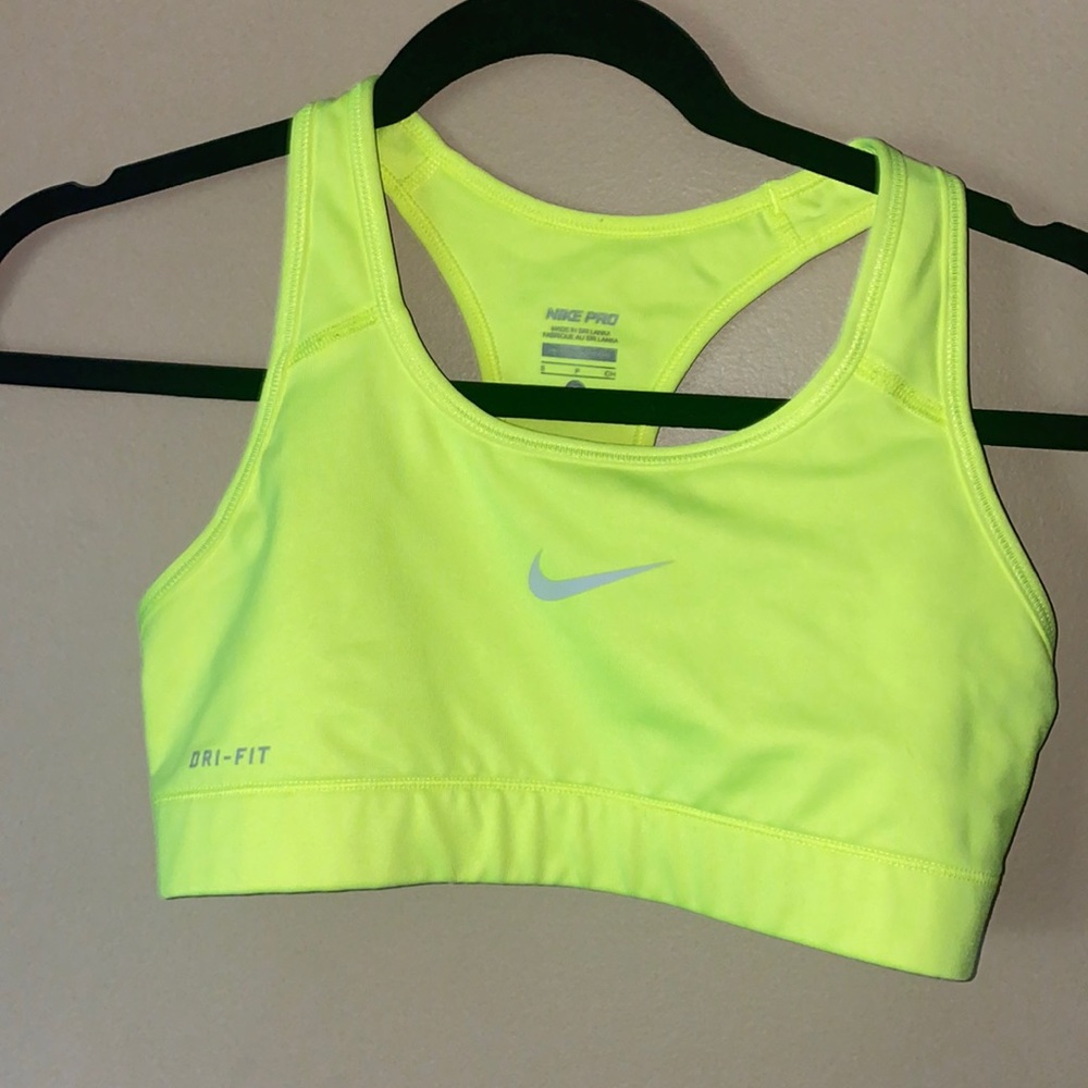 Yellow bra